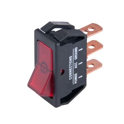 12 volt 30 amp rocker switch